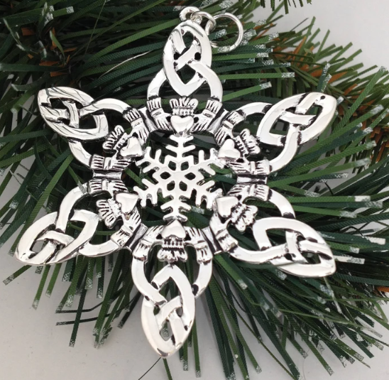 claddagh ornament etsy ireland