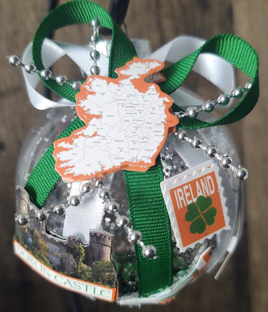 dublin castle glass ornament