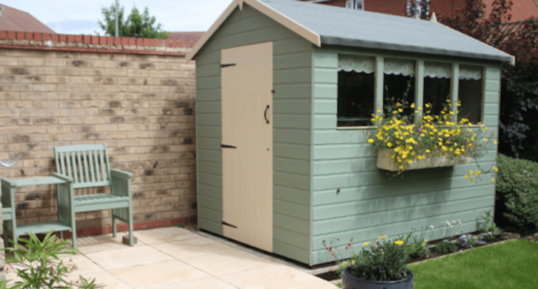 how do you ventilate a garden shed