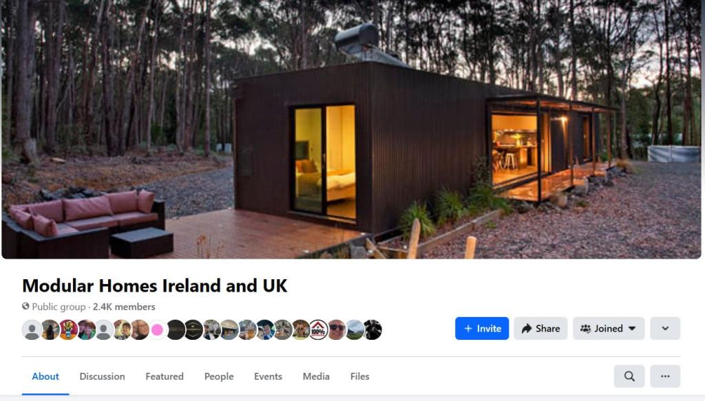 Modular Homes Ireland & UK - Facebook Community