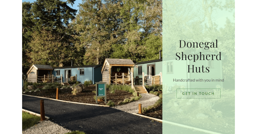 donegal shepherds huts ireland