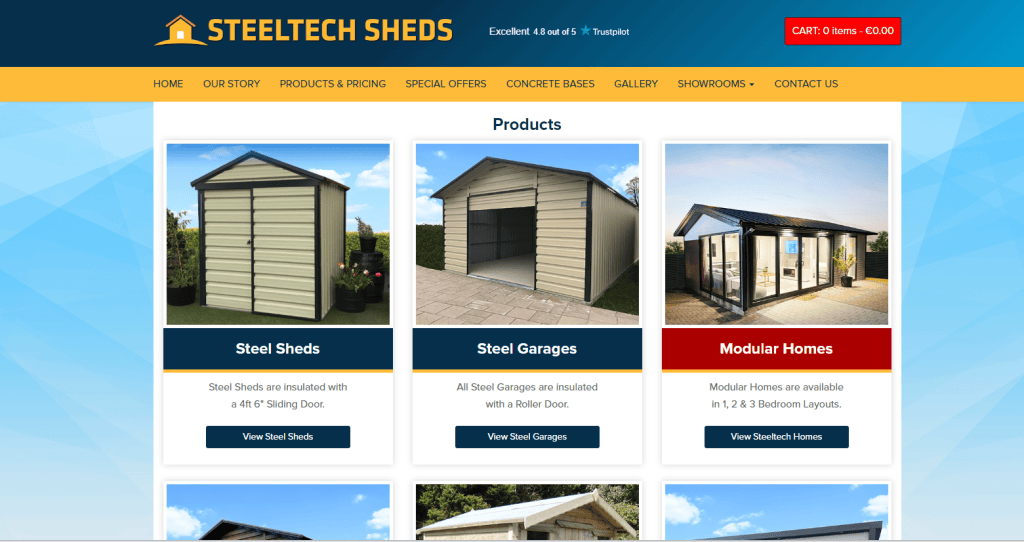 steeltech sheds best garden sheds ireland