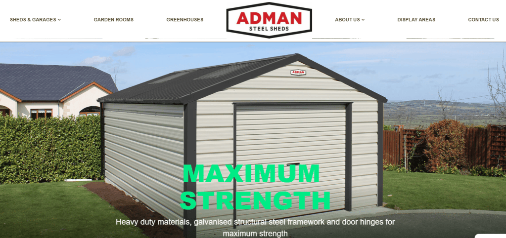 adman steel best garden sheds ireland