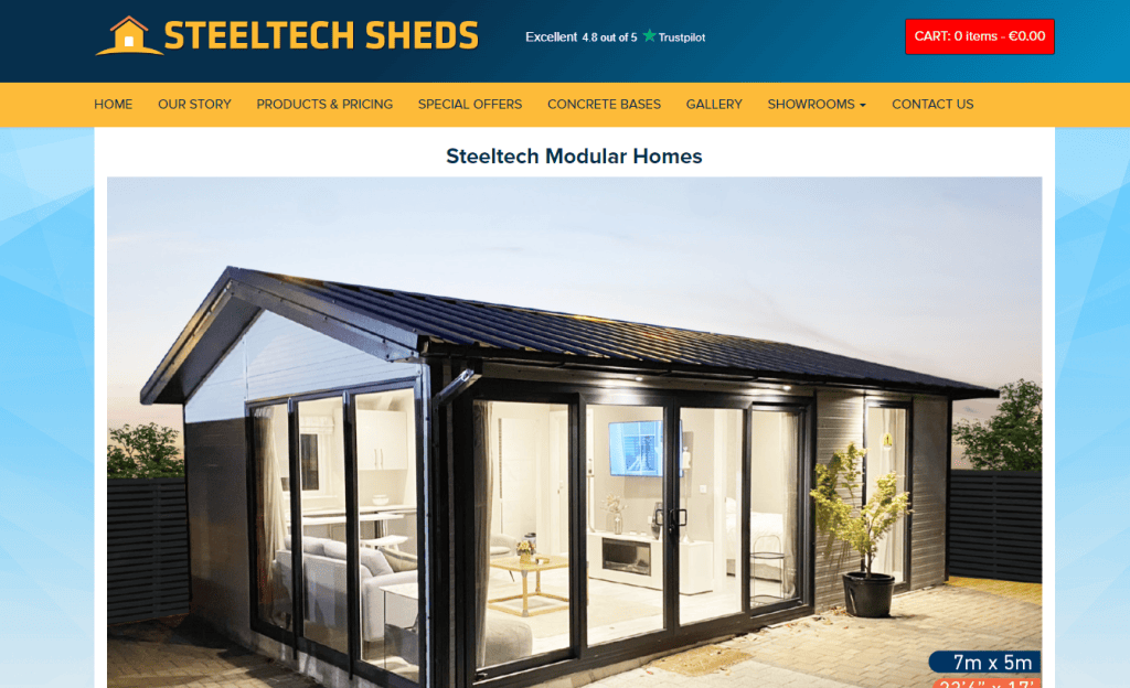 wicklow modular homes pods steeltech