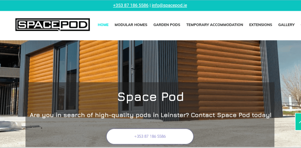 space pod kildare modular pods and homes