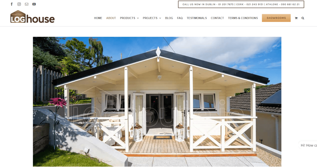 log cabins laois