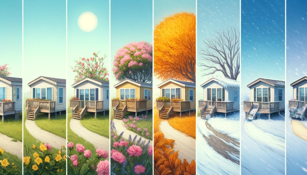 seasonal living mobile home