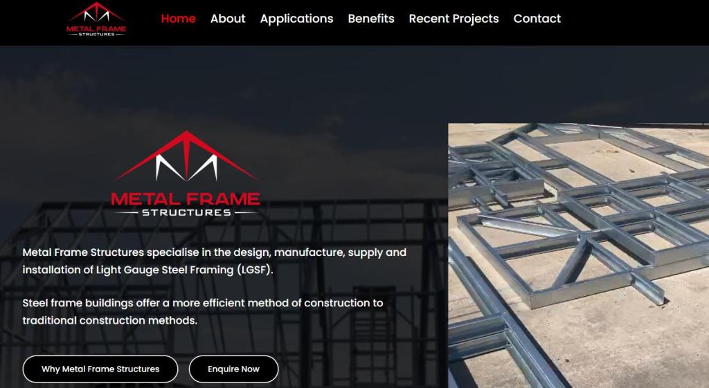 metal frame structures