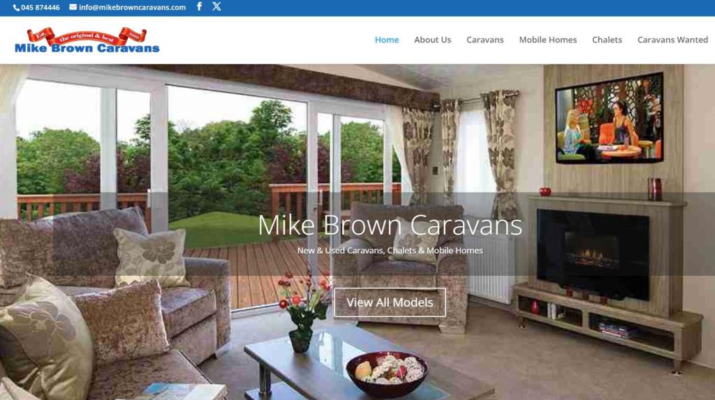 mike brown caravans mobile homes