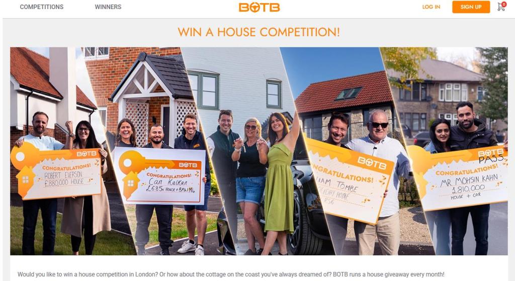 botb win a house uk