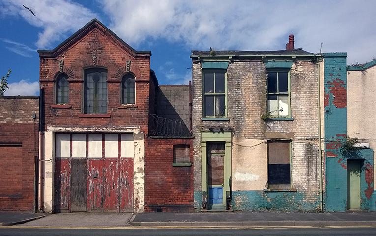 vacant and derelict