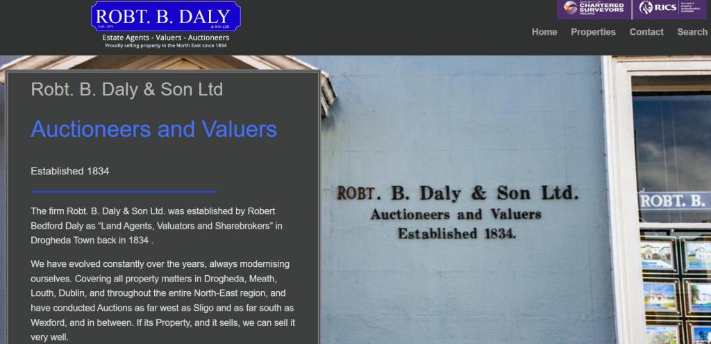 robt b daly auctioneers